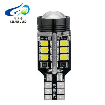 China Universal T15 Led Reverse 2835 24SMD+COB Lamp 3528 Chip12V Brake Tail Light Bulb T15 Yellow Blue White Corner Turn Signal Lights for sale