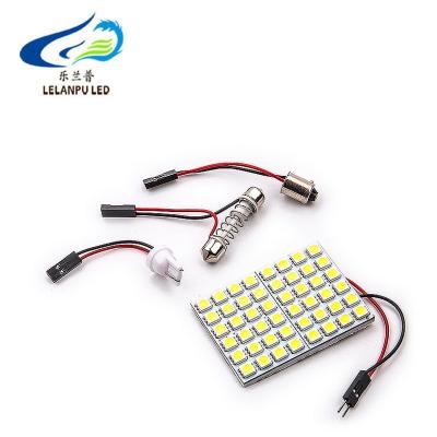 China led car dome bulb T10 scallop Ba9s socket 5050 chip smd roof top light for car 12v auto universal for sale