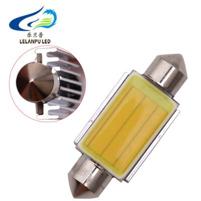 China Automobile Lamp Lighting System Auto Car Led Lights Scallop Interior C5W C10W COB 15smd 31mm 36mm 39mm 41mm License Plate Dome Indicating Lamp 12V for sale