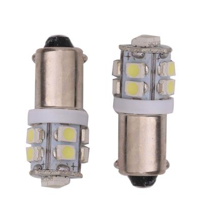 China Ba9s Systems Auto Lighting Single Leg 1210 10smd Automotive Led Reading Lamp License Plate Width Indicator 12V Light Universal for sale