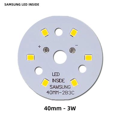 China Downlight Supply Round 40mm 2835 SMD Led Encapsulation Samsung Series Led Module For Bulb Downlight Wall Lamp for sale