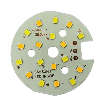 China Downlight Two Color Led Lights Module Samsung 2835 SMD LED PCB LED Modules For Downlight for sale