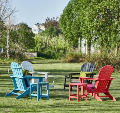 China Eco-friendly\UV Resistant\Water Proof\Weather Resistant Colorful New Style Adirondack Chairs Popular HDPE Plastic Garden Chair Waterproof And Durable Adirondack Chair for sale