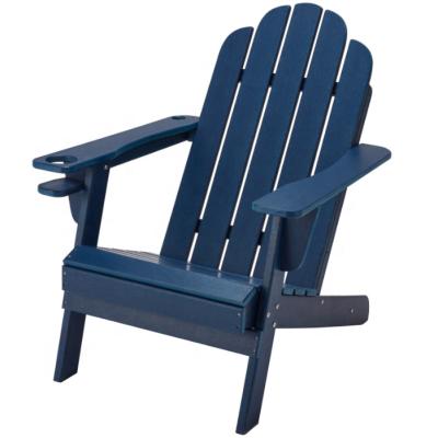 China Eco-Friendly\UV Resistant\Water Proof\Weather Resistant Factory Direct Sale Customized UV-Protected And Functional Outdoor Adirondack Color HDPE Furniture Chair for sale