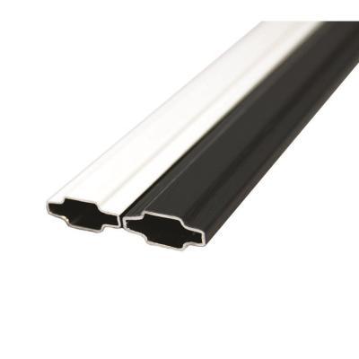 China Aluminium Materiële Venster Georgische Bars Zwarte Kleur Lengte 3m Te koop