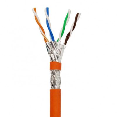 China Fast delivery of pvc because copper ethernet lan cable 10Gbps cat6a skin foam skin install for sale