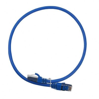 China Bare copper stranded because cable 1m ftp cat6 patch cord for sale