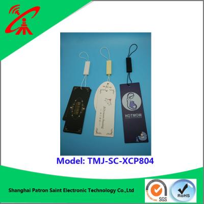 China Plastic Eas Soft Label Inside 58khz  Custom Hang Tags For Garment for sale