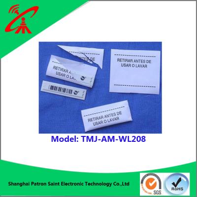 China Clothing Security Tags For Supermarket 58khz Printed Retail Alarm Tags for sale