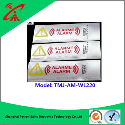 China Anti Theft Am Clothing Security Tags With Alarms 58khz Woven Label for sale