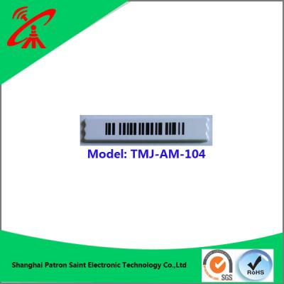 China 58khz supermaket anti-theft alarm barcode labels for liquids for sale