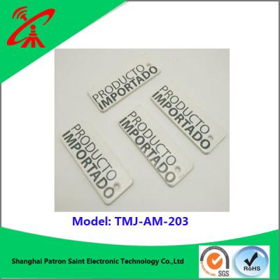 China Custom Hang Tags For Clothing Alarming 58khz Security Tags for sale