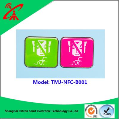 China Anti - Counterfeit Hologram Passive Printed Paper 13.56mhz Rfid Sticker Tag for sale