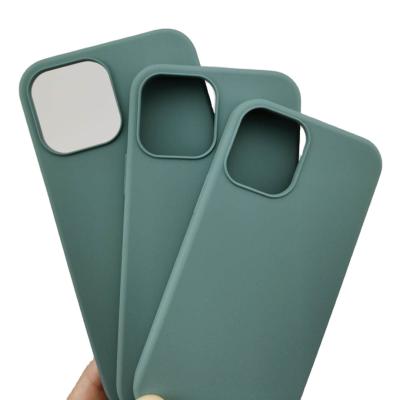 China Anti-drop Liquid Silicone Gel Rubber Case For iPhone 12 Camera Protective Case For iPhone 13 Max Pro for sale