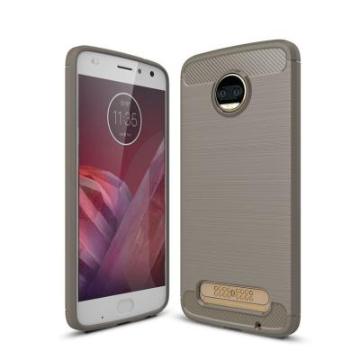 China Factory Price Brushed Brushed Cover For Moto Z2 Z3 Play / Force Soft Case for sale