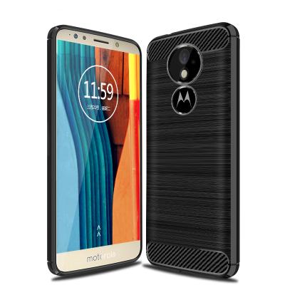 China Ultra Thin Brushed Soft TPU Back Cover Case For Moto G6 Play for sale