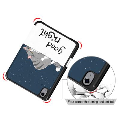 China Light Weight For Ipad Mini 6 Case With Premium Shockproof Soft Pencil Holder TPU Back Cover for sale