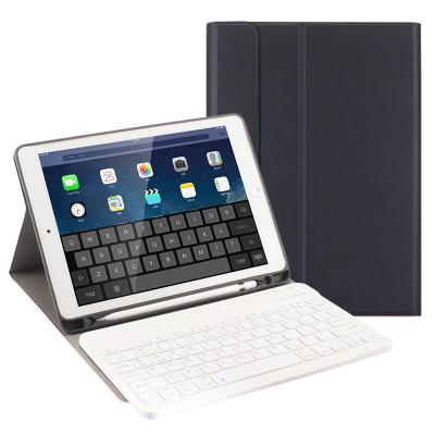 China Lightweight Wireless Keyboard Cover With Triple Pencil Slot Holder Case For Ipad Air 4 10.9inch for sale