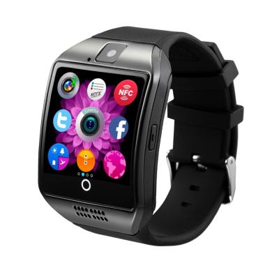 China Build in Android phone instant hot selling smart watch for kid Q18 touch screen smartwatch for sale