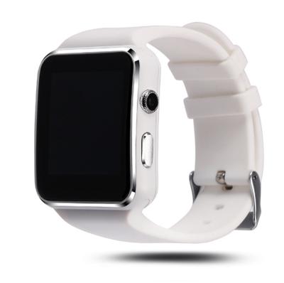 China Bluetooth Electronic Wearable Devices With Camera For Apple Android Phone Smart Watch X6 for sale