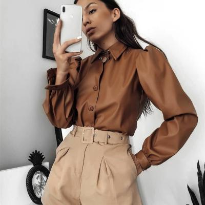 China 2021 QUICK DRY QUICK DRY white shirt factory wholesale women office long sleeve slim ladies tops blouse for sale