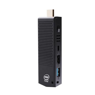 China For Business Windows 10 Quad Core Mini PC Stick T6 Intel Cherrytrail Z8350 Mini PC 2.4G/5.0G WiFi BT 4.2 Desktop Computer for sale