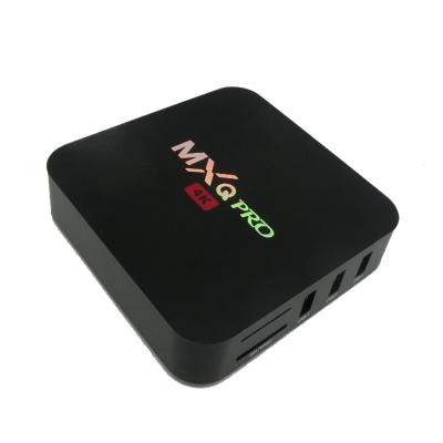 China Support OEM mxq quad core RK3228A 1Gb Ram 8gb 8gb 2g 16g wifi Android 7.1 tv box pro for sale