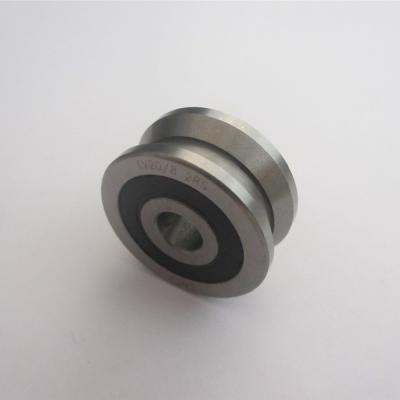 China Machinery Repair Shops Track Roller V Groove Bearings LV20/8 2RS Roller Shutter Track for sale