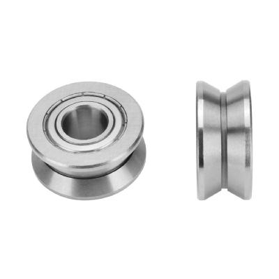 China Machinery Repair Shops V Groove Guide Track Roller Bearings Pulley Ball Bearings LV202-40 ZZ for sale