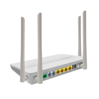 China FTTH FTTH Solution Fiber Modem Dual Band Gpon ONT 2GE+1POTS+ WIFI ONU Gpon for sale