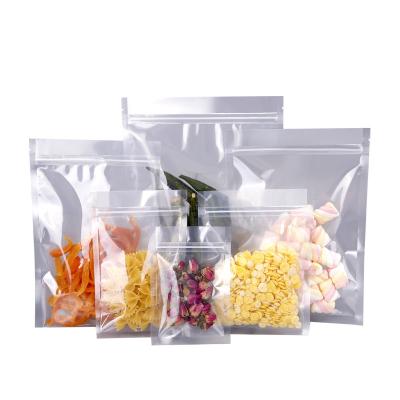 China Various Sizes Moisture Proof Customized Resealable Clear Ziplock Package Transparent Plastic Bag For Food for sale