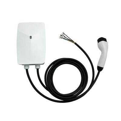 China Wall Mounted EV Home Vehicle Stations Electric Car Charging 7KW Charging Pile FJY-F052-001 for sale