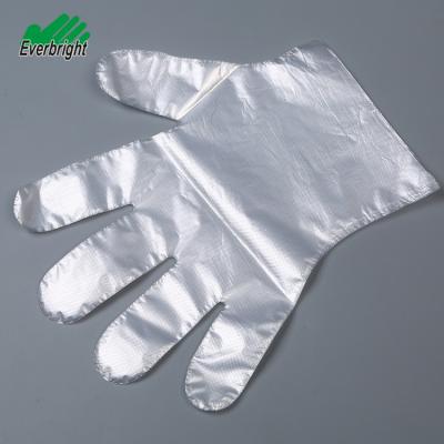 China Household Electrical Appliances Competitive Price Food Industry Waterproof Disposable Pe Gloves Netting for sale