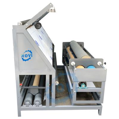 China Hotels Automatic Textile Fabric Align Roll Cloth Measuring Machine Cloth Rolling Winder Winder Machine for sale