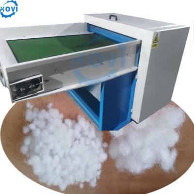 China Cotton Fiber Pearl Cotton Waste Fiber Making Machine Ball Fiber Pillow Filling Machine for sale