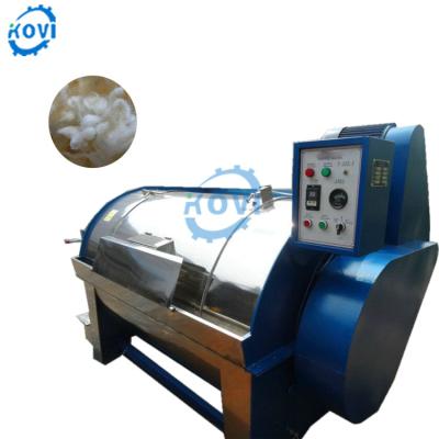 China High Efficiency Critical Cleaning / Residue Free Wool Felt Processing Washer Sheep Wool Stripping Machine For Sale for sale