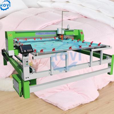 China Frame Moved Machinery Automated Quilt Textile Single Needle Quilting Sewing Machine China for sale