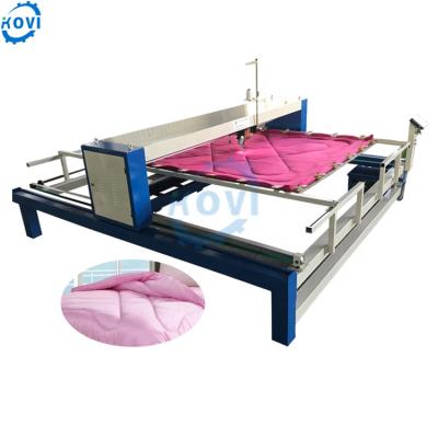 China Frame Moved Long Arm Servo Motor Mattress Quilt Sewing Machine For Mattress Border Quilting Machine for sale