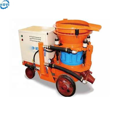 China Construction Construction Machinery Diesel Dry Wet Gunite Shotcrete Spraying Concrete Pounding Machine Price for sale