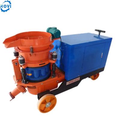 China Construction air compressor small electric concrete shotcrete spraying machine price for sale