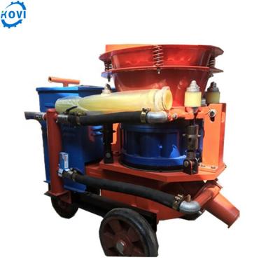 China Small Portable Electric Concrete Air Compressor Gunite Construction Shotcrete Spraying Machine for sale