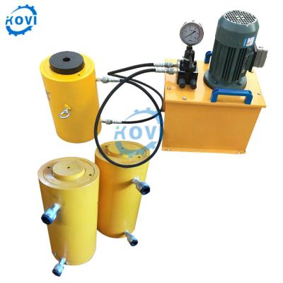 China 100 Ton Portable Hydraulic Bottle Jack Marble Bridge Construction Mine Hydraulic Quarry Jacks For Trucks for sale