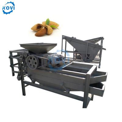 China Almond Nut Shelling Machinery Hazelnut Breaking Machine Automatic Almond Nut Shelling Machinery for sale