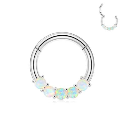 China Cheap Titanium Elegant Nose Ring For Woman from China Crystal Jewelry Custom Nose Ring from CLASSIC factory directly for sale