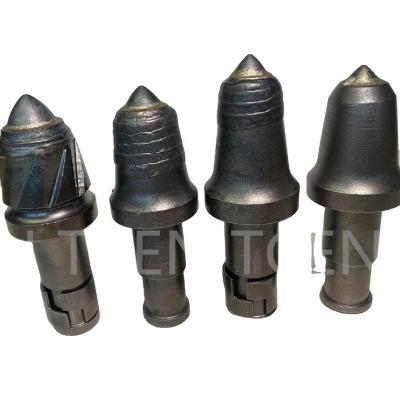 China rotary drill bucket tungsten carbide teeth U82 trench parts construction machinery picks china manufacturer for sale