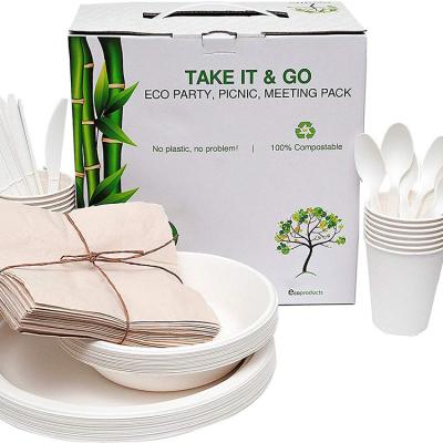 China Environmentally Friendly Cornstarch Utensil Compostable Disposable Cutlery for sale