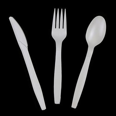 China Upgrade Your Dining Experience with Biodegradable Spoon Fork Knife Set for sale