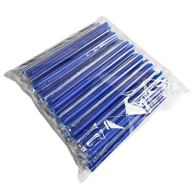 China 0.6g-1.5g PLA Disposable Straws in Klein Blue Eco-Friendly and 100% Compostable for Drinks for sale