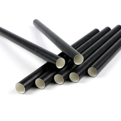 China 12mm 4 plys Paper Straws for Bubble Tea Drinking Customized Logo Customizable Design for sale