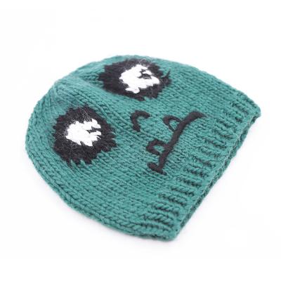 China COMMON High Quality Handmade Joking Funny Cute Winter Gorros Thick Warm Knitted Hat for sale